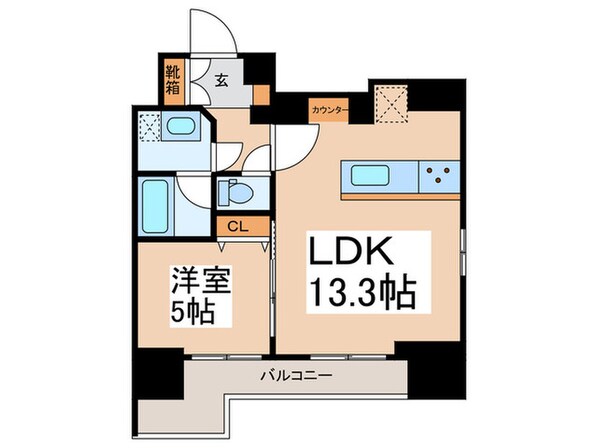 ｳﾞｧﾚｯｼｱ上野North cityⅡ(1001)の物件間取画像